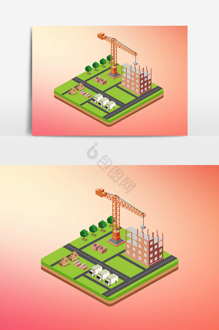 3D建模别墅图片