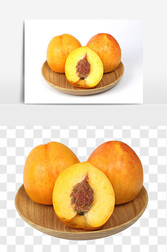美味水果水蜜桃素材图片