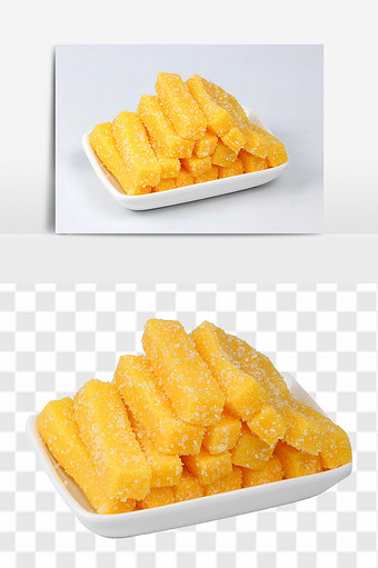 好吃的芒果条软糖素材图片
