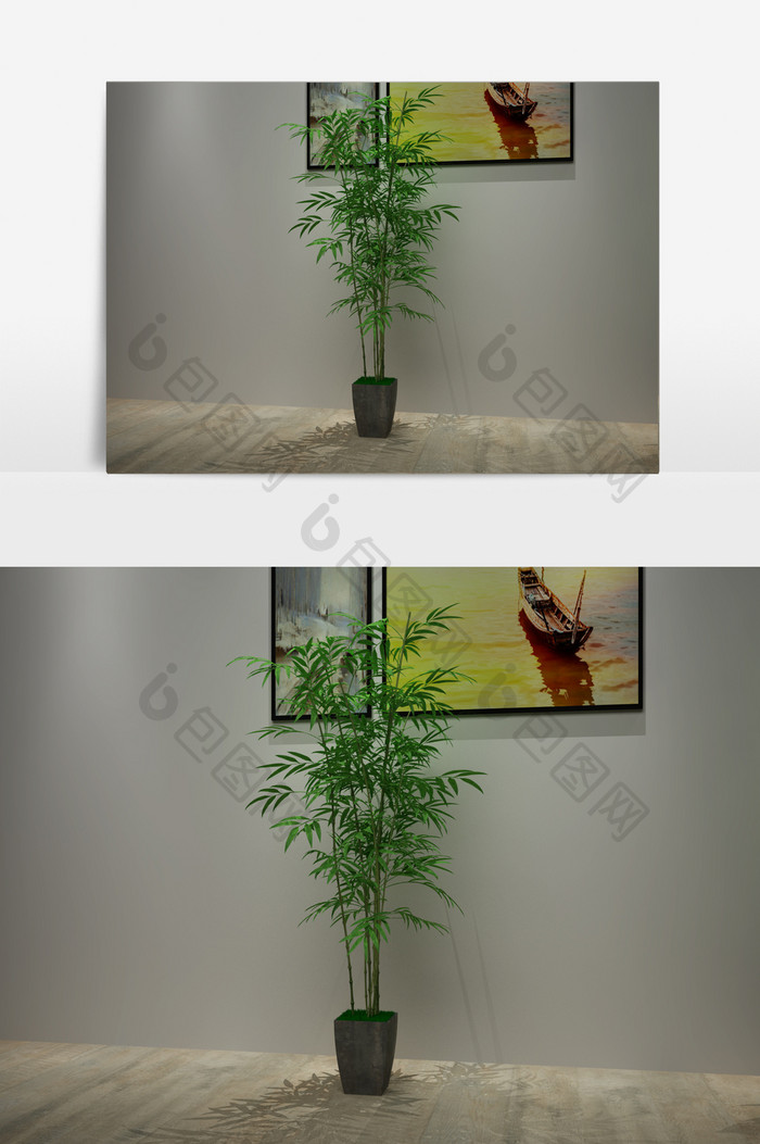 植物定制3D模型
