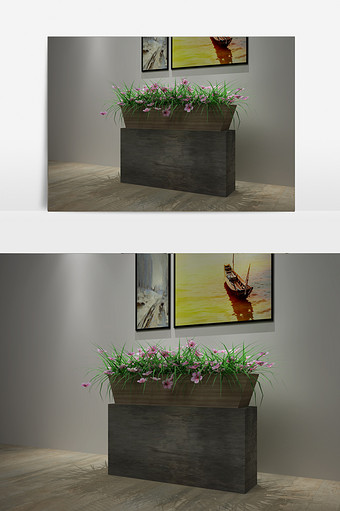 花草植物3D模型图片
