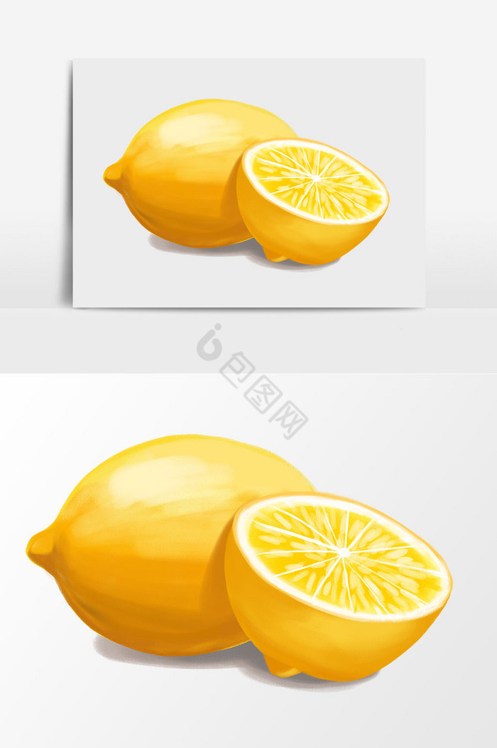 金的柠檬图片
