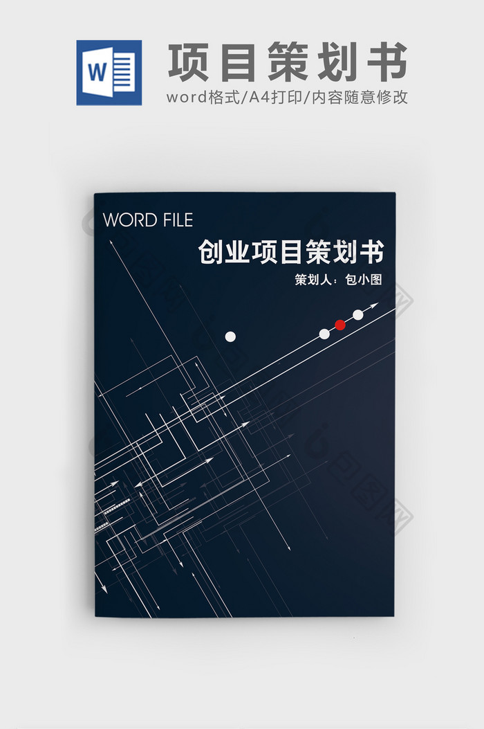 创业项目策划书word文档