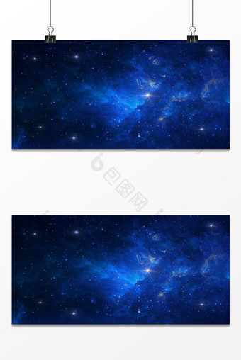 蓝色炫光宇宙设计背景图图片