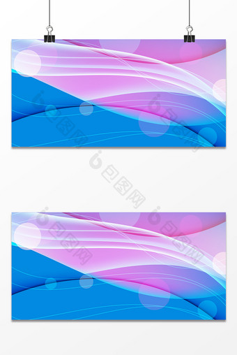 蓝色紫色渐变发光大气商务展板背景图片