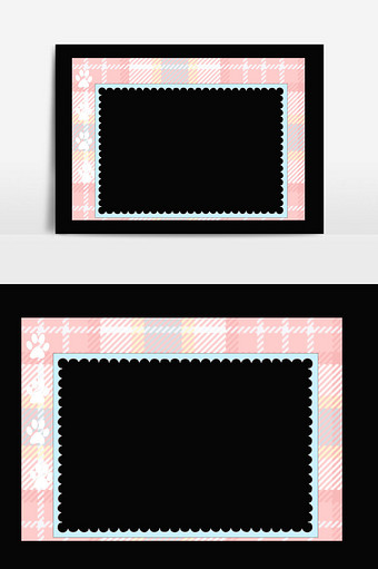 手绘格子图片 手绘格子素材 包图网