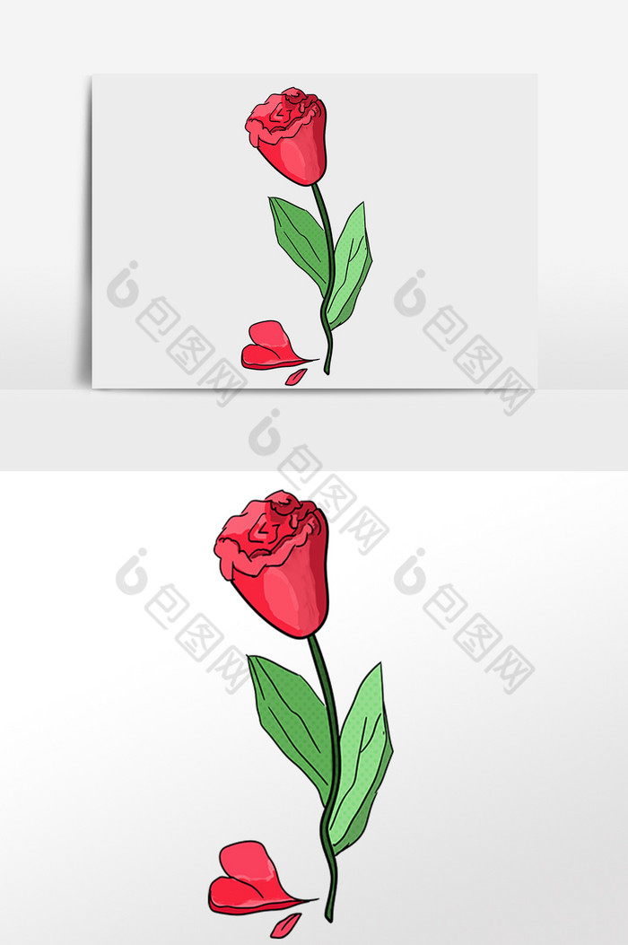 插画元素花朵花卉图片