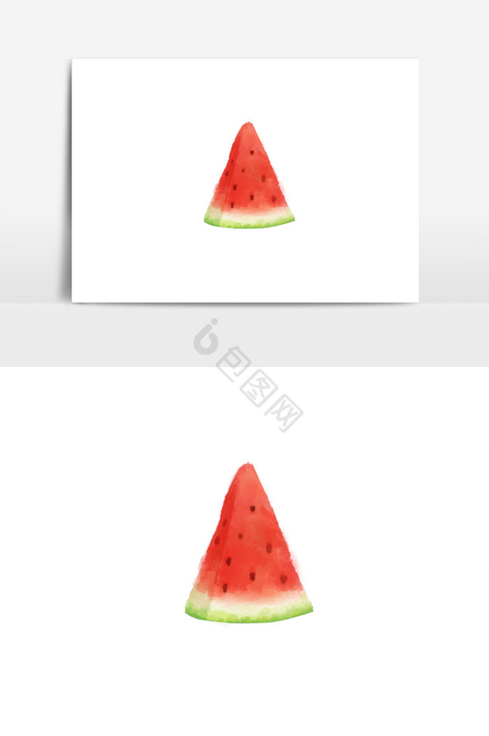 水果三角西瓜图片