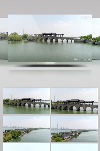 航拍金鸡湖李公堤企业微电影宣传视频视频图片
