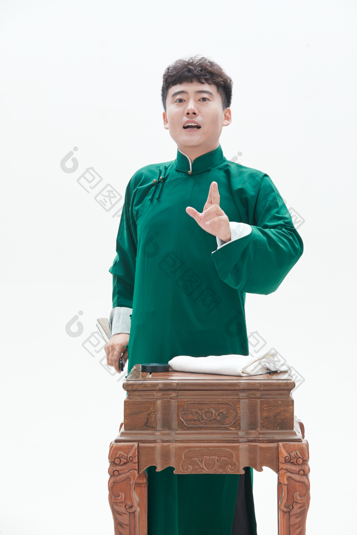 中国传统曲艺相说书人演艺术形象图片-包图网企业站