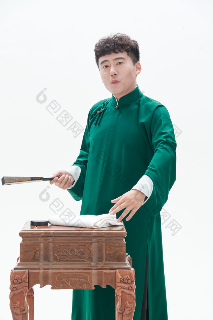 中国传统曲艺相说书人演艺术形象图片-包图网企业站