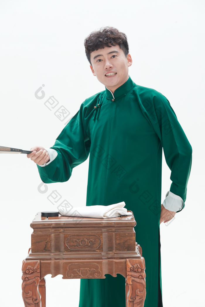 中国传统曲艺相说书人演艺术形象图片-包图网企业站