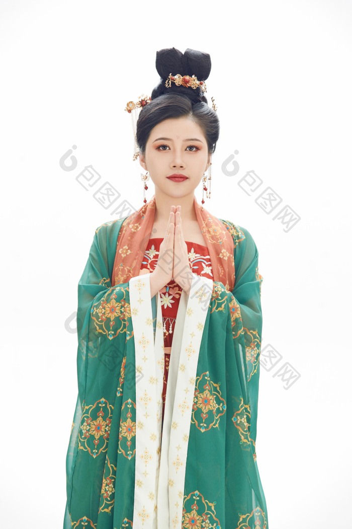 大唐风韵女性古装造型图片-包图网企业站