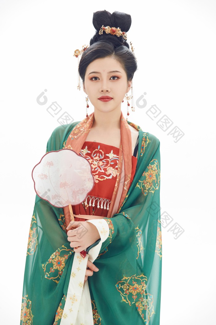 大唐风韵女性古装造型图片-包图网企业站