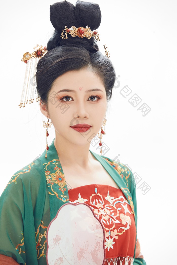 大唐风韵女性古装造型图片-包图网企业站