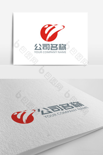 动感大气跆拳道武术logo标志图片