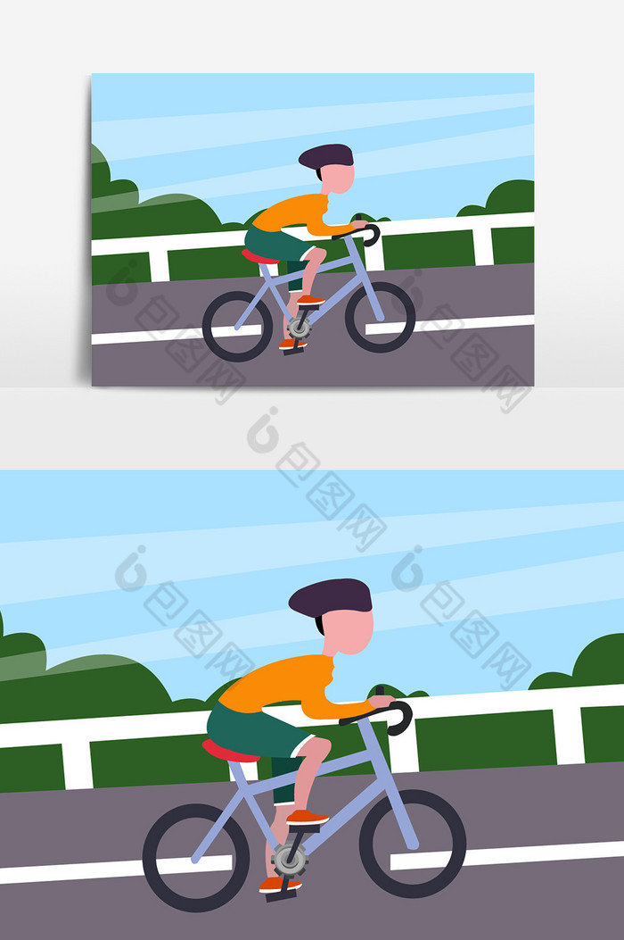 骑自行车的人图片图片