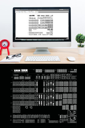 CAD橱柜高柜图库
