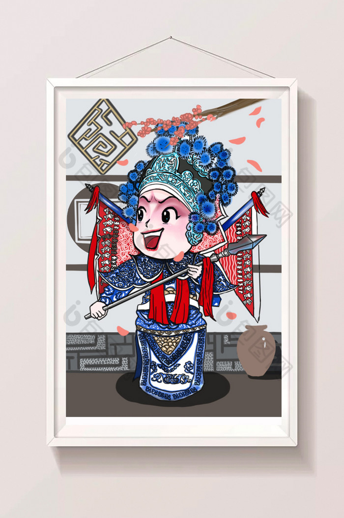 中国文化京剧赵云图片