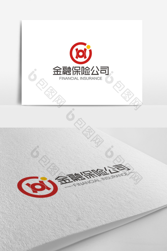 大气时尚HO字母金融保险logo标志