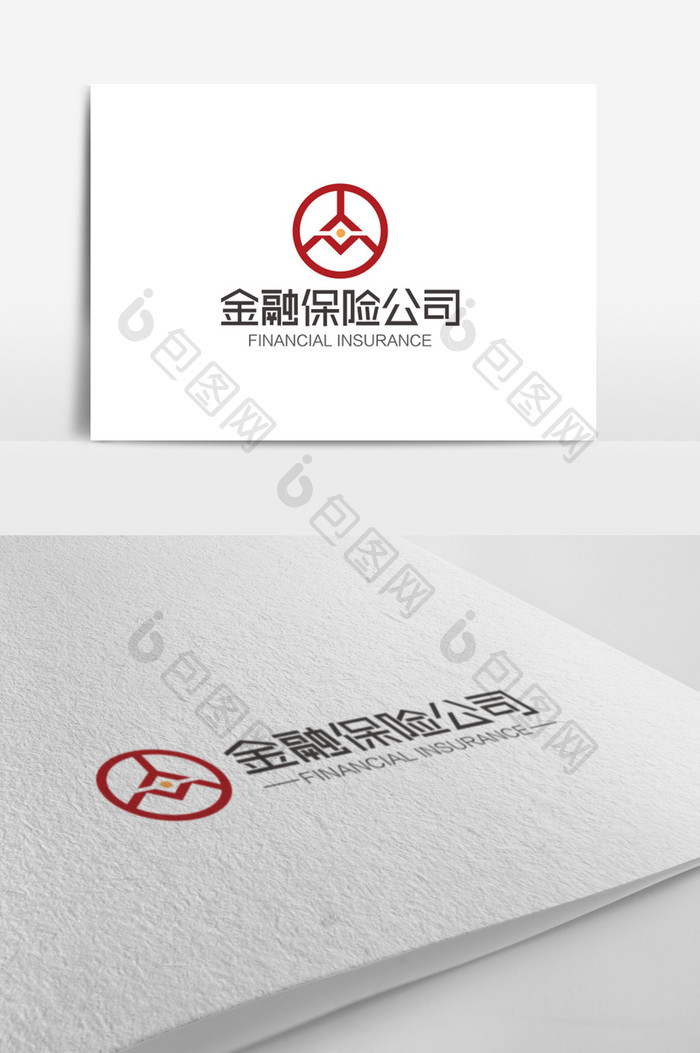 大气时尚YM字母金融保险logo标志