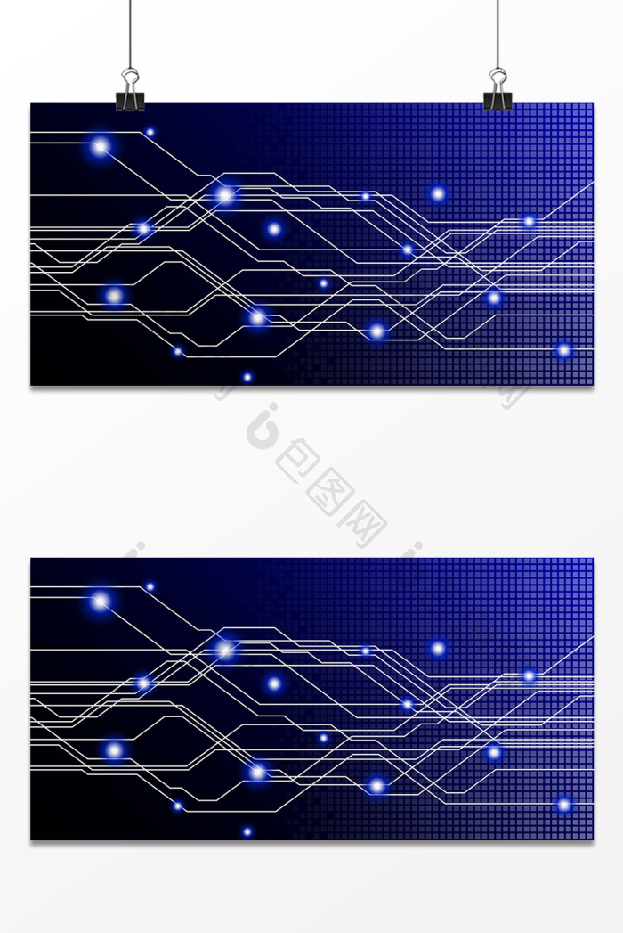 科技线条模板-包图网