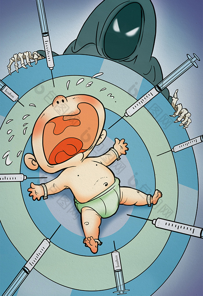死神问题疫苗毒疫苗狂犬疫苗受害者宝宝
