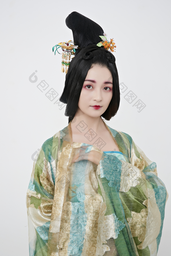 大唐风韵女性古装造型唐朝古装图片-包图网企业站