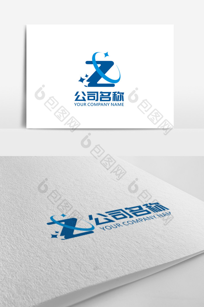 科技z字母logo标志图片图片