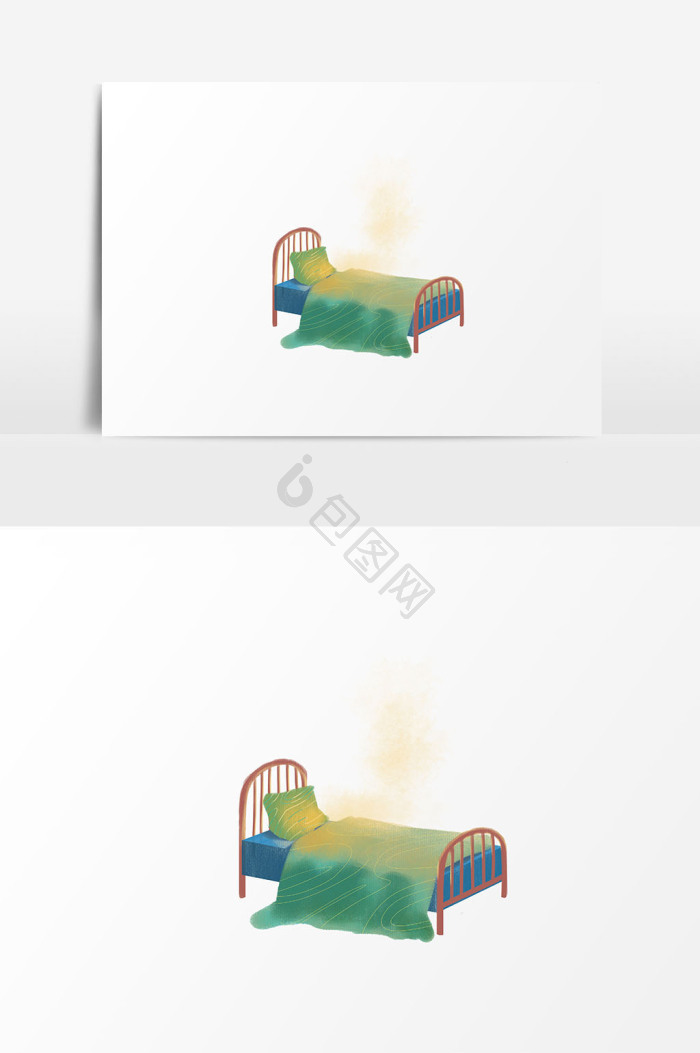 卡通床图片-卡通床素材免费下载-包图网