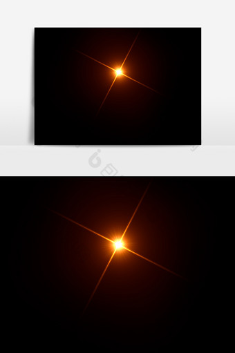 光亮光源设计元素图片