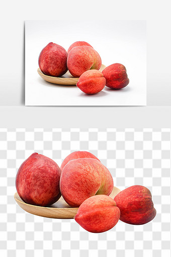 美味水果水蜜桃psd素材图片