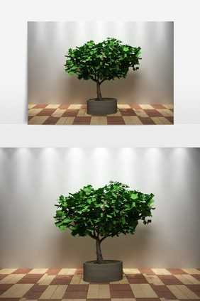 街景绿化植物3D模型