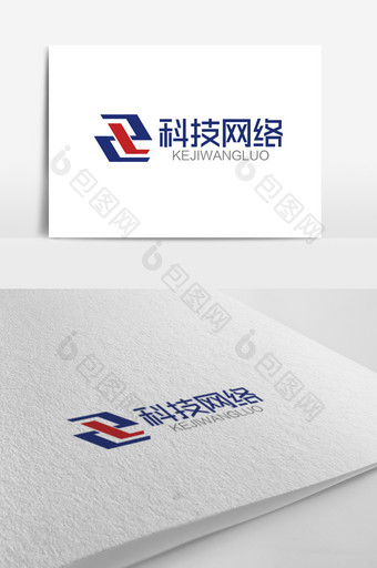 时尚大气2L数字字母科技网络logo标志图片