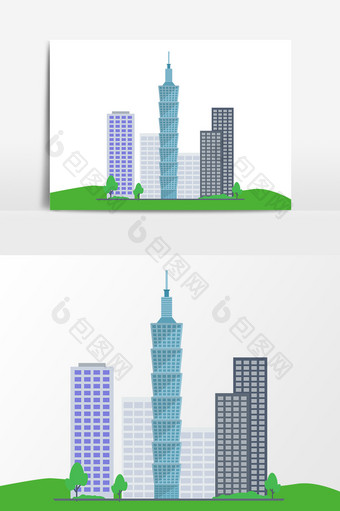 台湾建筑设计元素图片