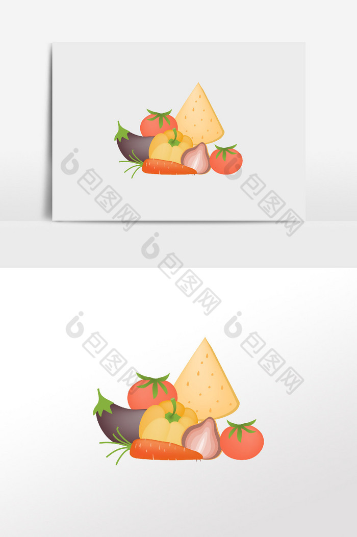 蔬菜水果插画图片图片