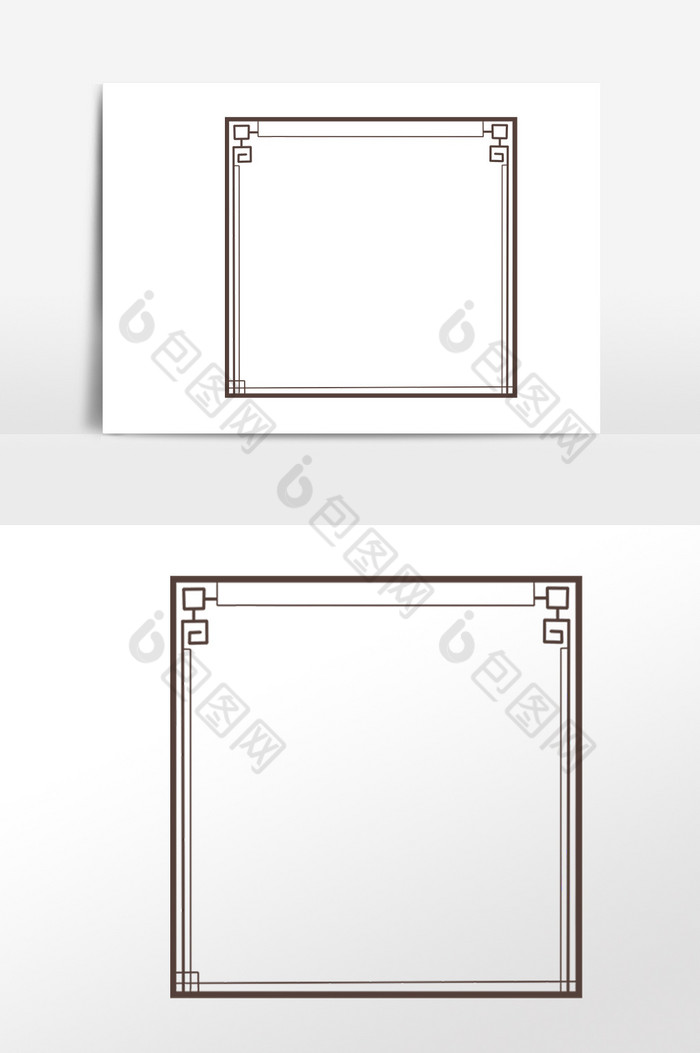 简约边框方框图片