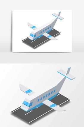 2.5D元素机场飞机