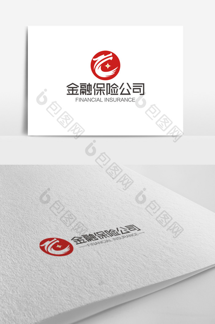 大气时尚C字母金融保险logo标志