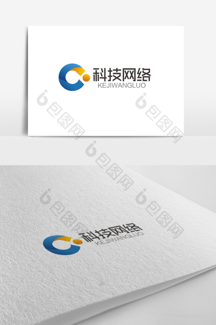 C字母科技网络logo标志图片图片