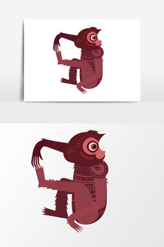 中国传统文化十二生肖国粹吉祥鸡矢量元素