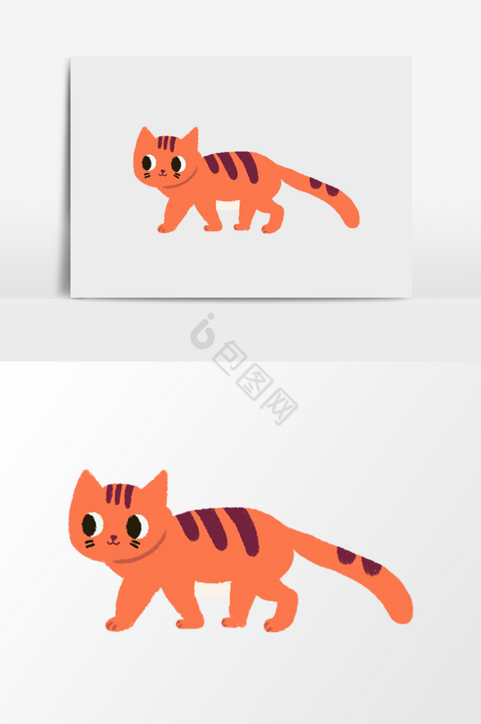 橘色小猫图片