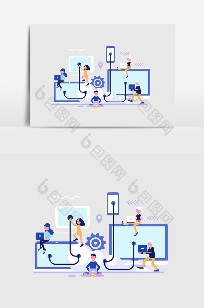 办公科技区块链图片