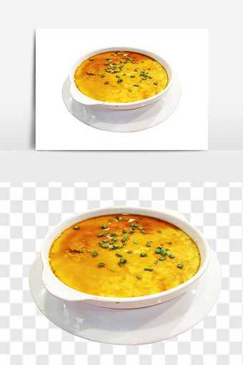 菜谱设计肉沫蒸蛋食品元素图片