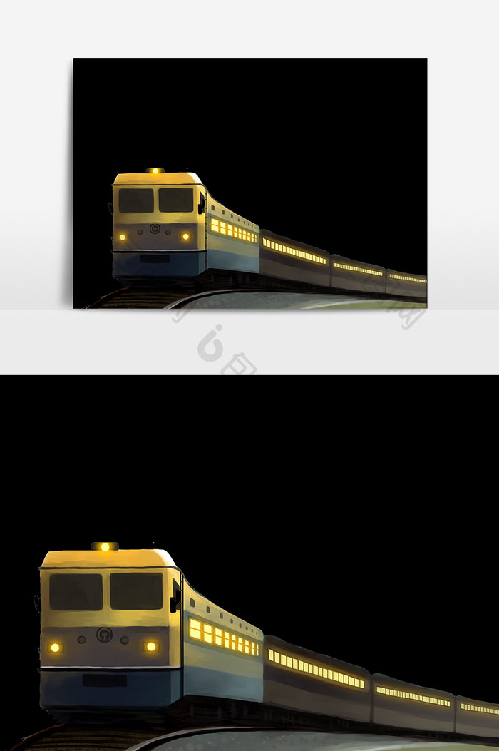 火车高速设计元素