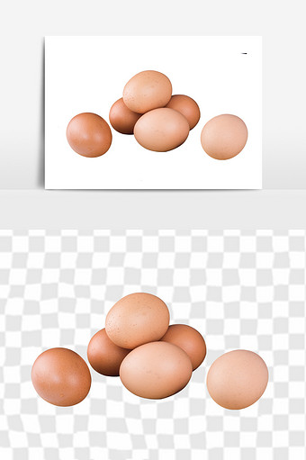 正宗农家土鸡蛋元素图片
