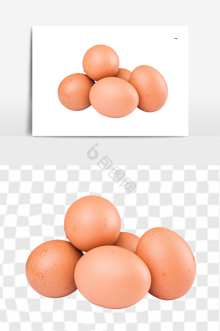 新鲜农家鸡蛋图片