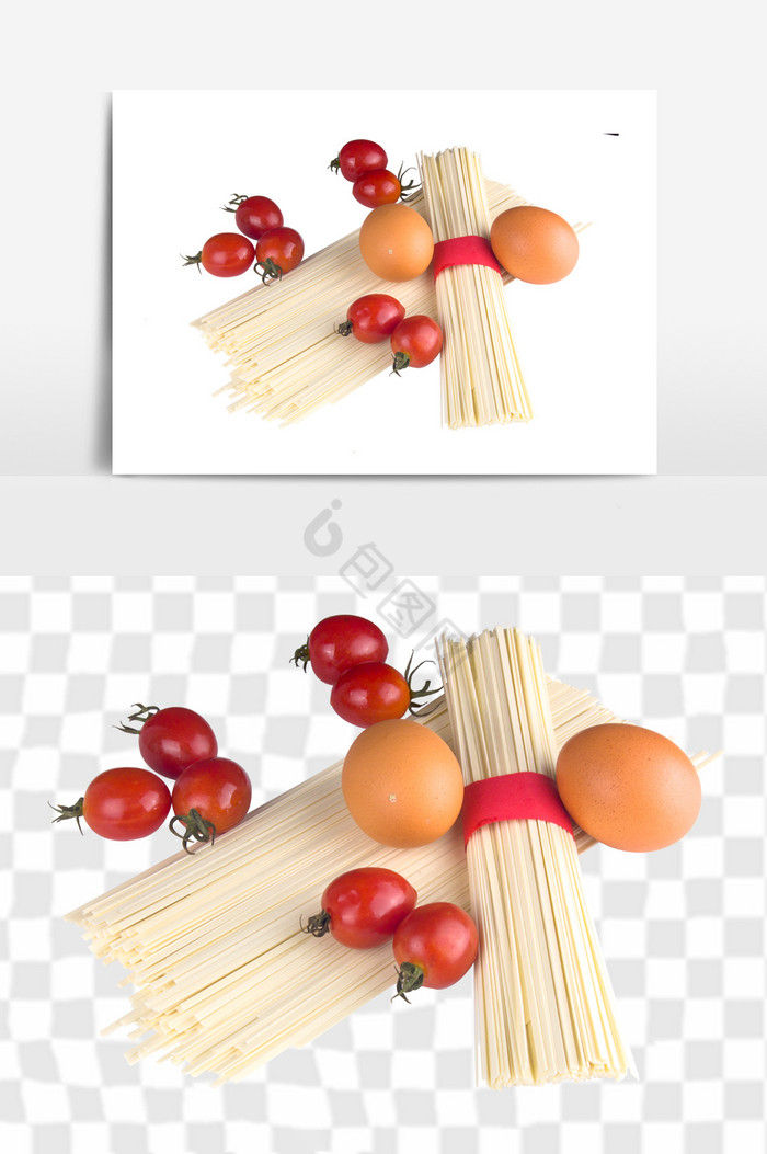 西红柿鸡蛋挂面图片