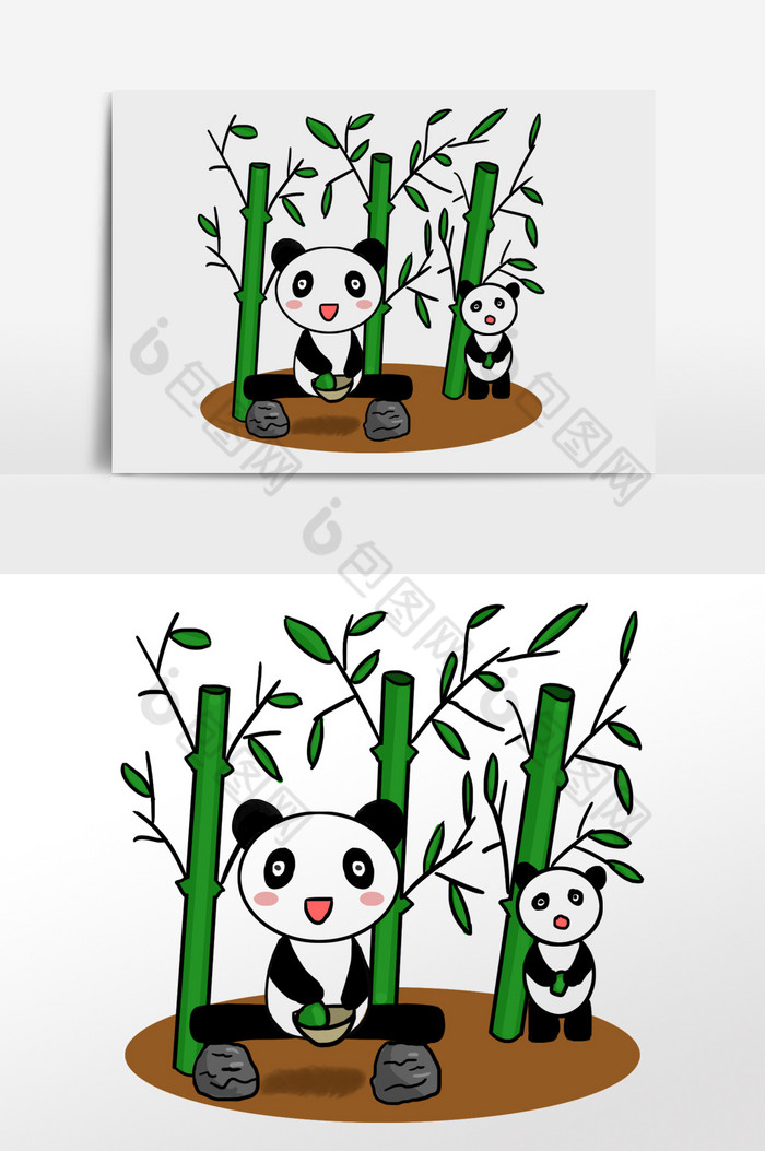 大熊猫练功图片图片