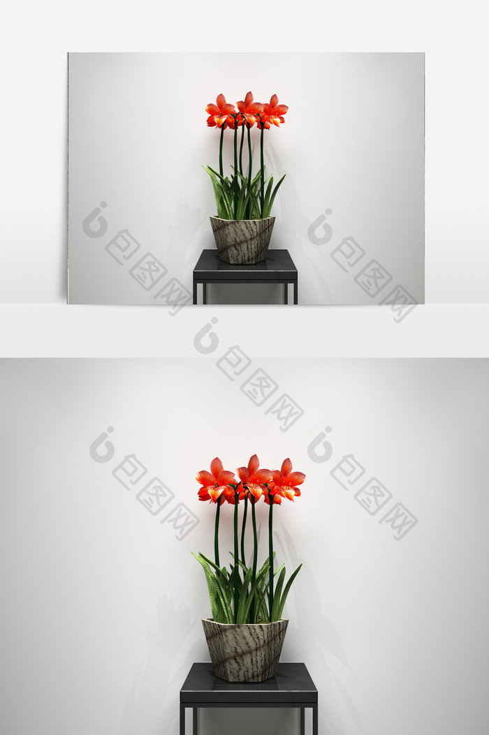 花卉植物景观3D模型